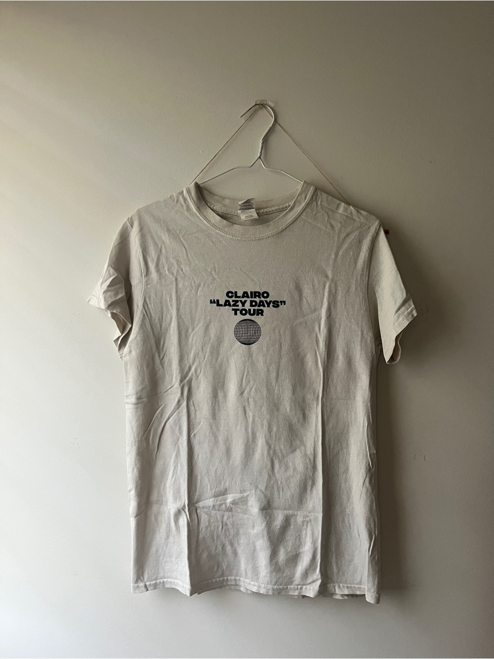 Clairo Lazy Days Tour t-shirt (size small)